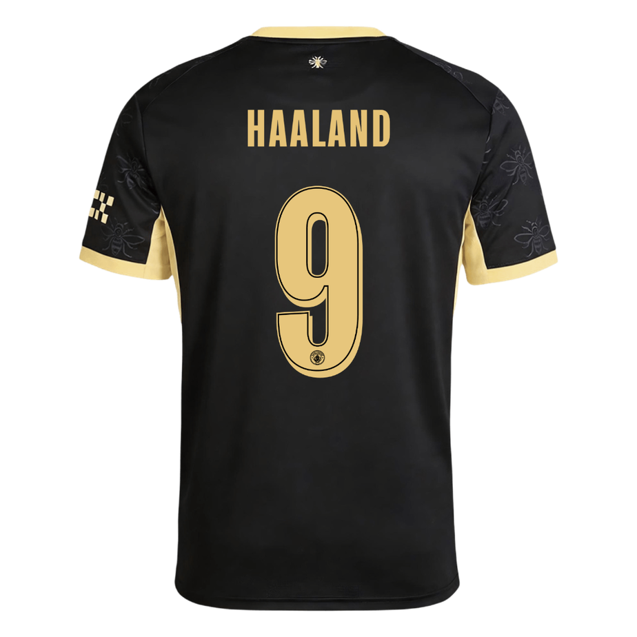HAALAND #9 Manchester City Idegenbeli Mez 2026/27 Fekete