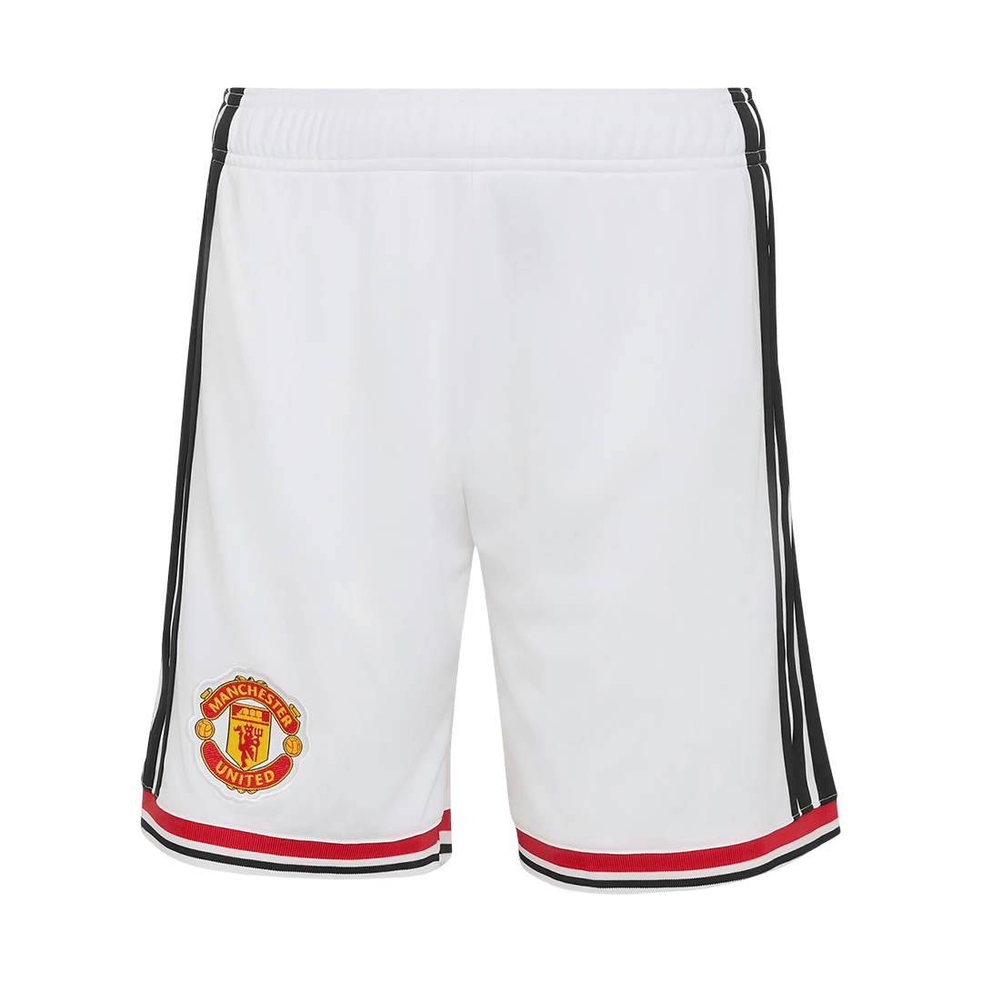 Manchester United Otthoni Rövidnadrág 2026/27 Fehér