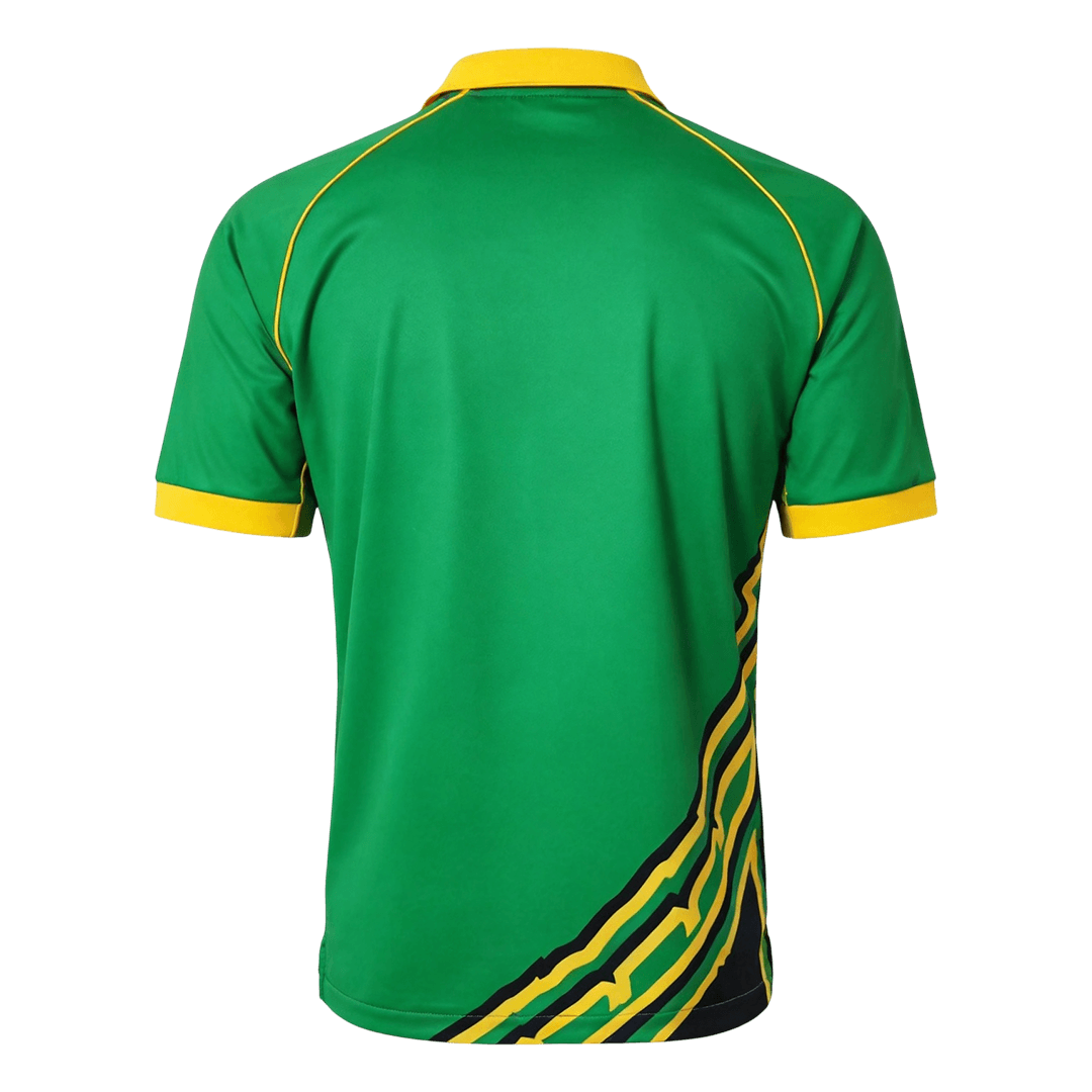 Jamaika Idegenbeli Retro Futball Mez 1998 Zöld