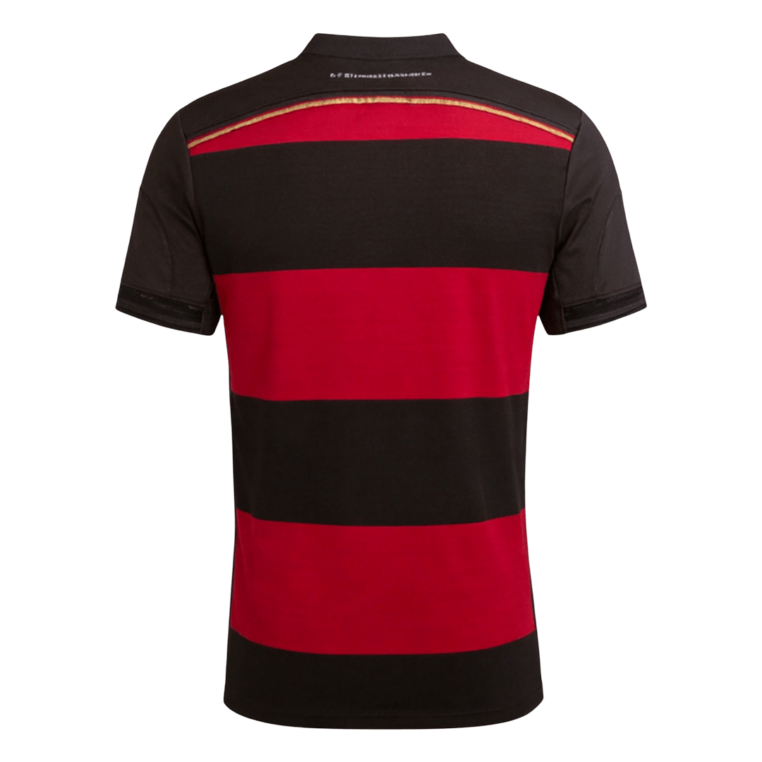 Németország Idegenbeli Retro Futball Mez 2014 Fekete&Piros