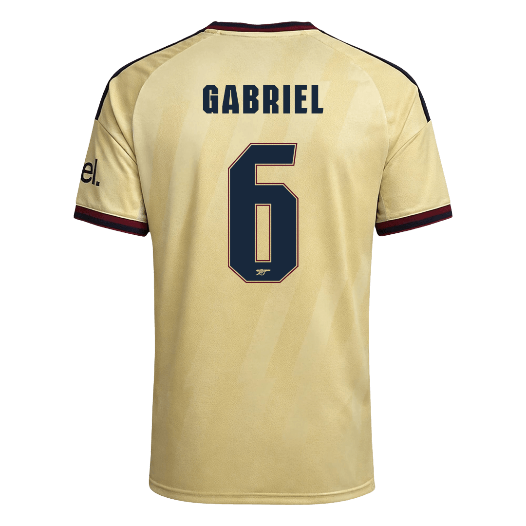 GABRIEL #6 Arsenal Játékos Verzió Harmadik Mez 2026/27 Sárga - UCL