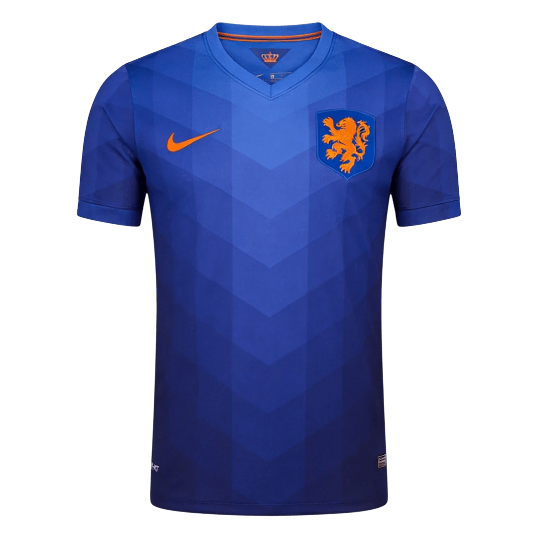 Hollandia Idegenbeli Retro Futball Mez 20/14 Kék