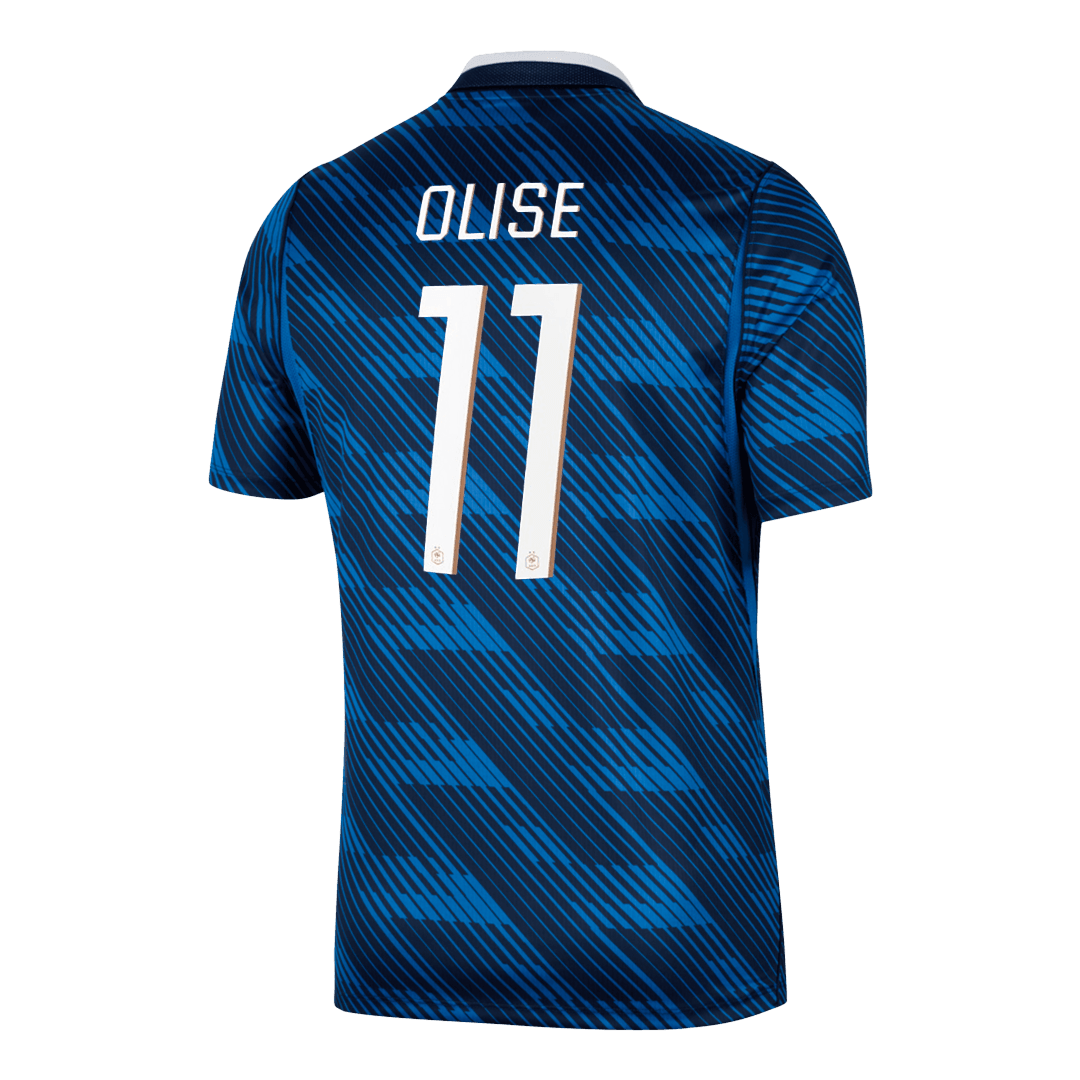 OLISE #11 Franciaország Hazai Világbajnoki Mez 2026 Kék