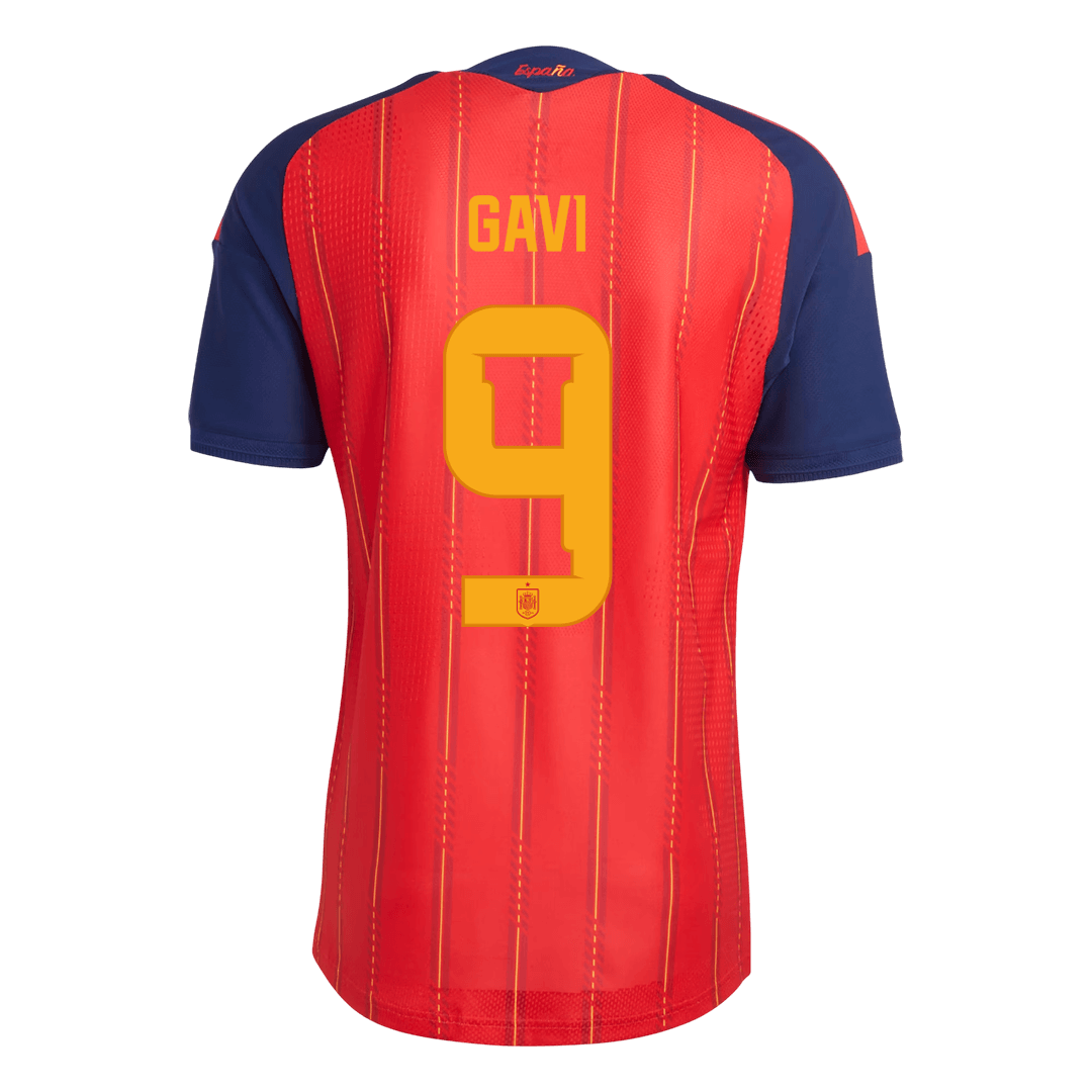 GAVI #9 Spanyolország Játékos Verzió Hazai Mez Világbajnoki 2026 Piros