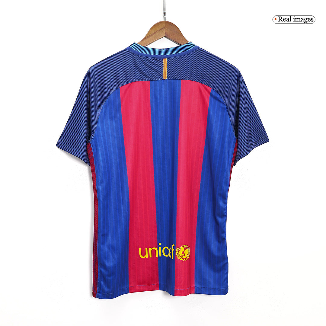 Barcelona Otthon Retro Futball Mez 2016/17 Piros&Kék