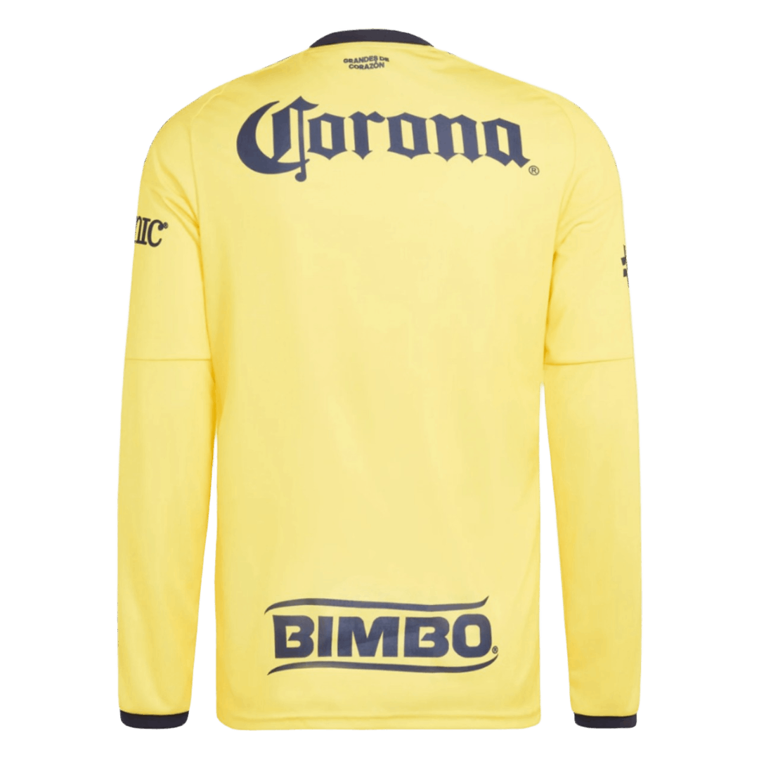 Club America Hazai Hosszú Ujjú Mez 2026/27 Sárga