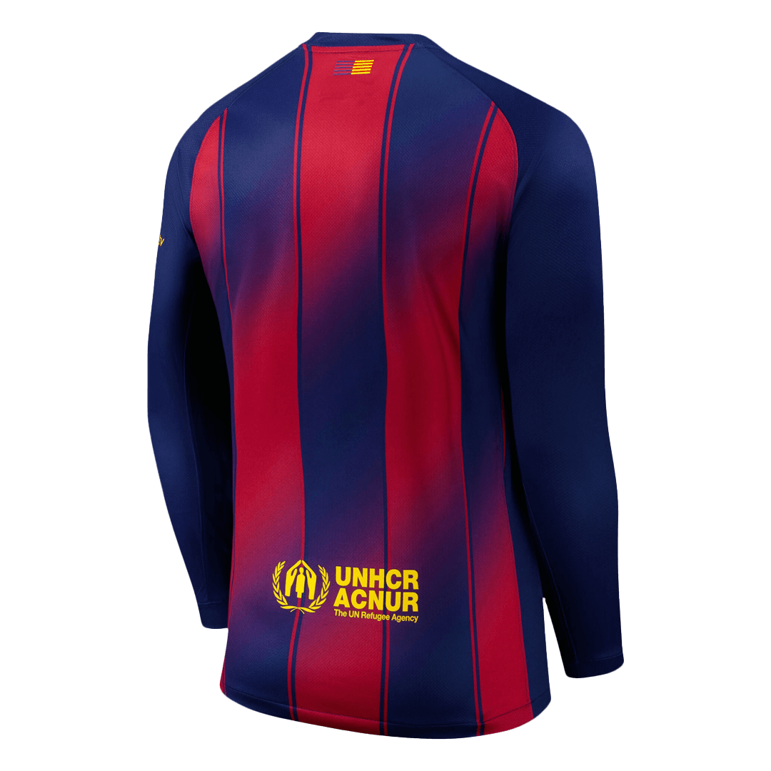 Barcelona
Otthon
Hosszú Ujjú Futball Mez
2025/26
Piros&Kék