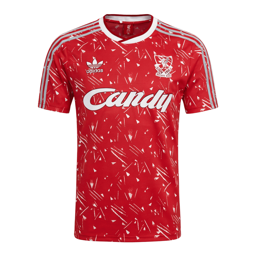 Liverpool Hazai Retro Futball Mez 1989/91 Piros 2025/26