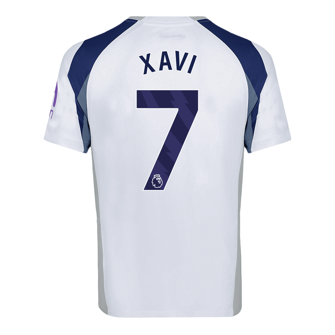 XAVI #7 Tottenham Hotspur
Otthon
Futball Mez
2025/26
Fehér