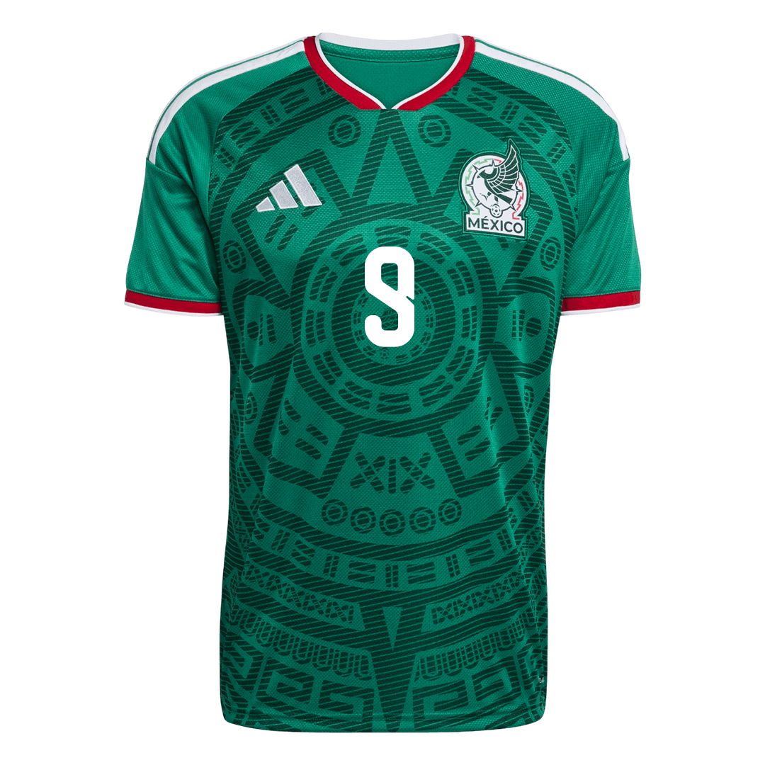 Raúl #9 Mexikó Hazai Mez 2026 Zöld
