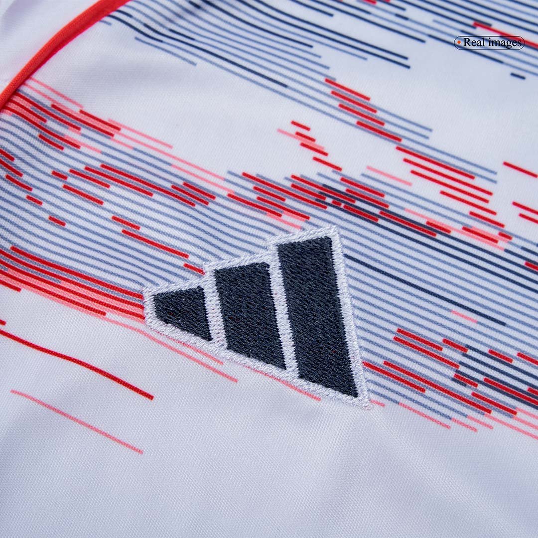 Gyerekek Bayern Munich Idegenbeli Soccer Mez Készlet(Mez+Rövidnadrág) 2025/26 Fehér