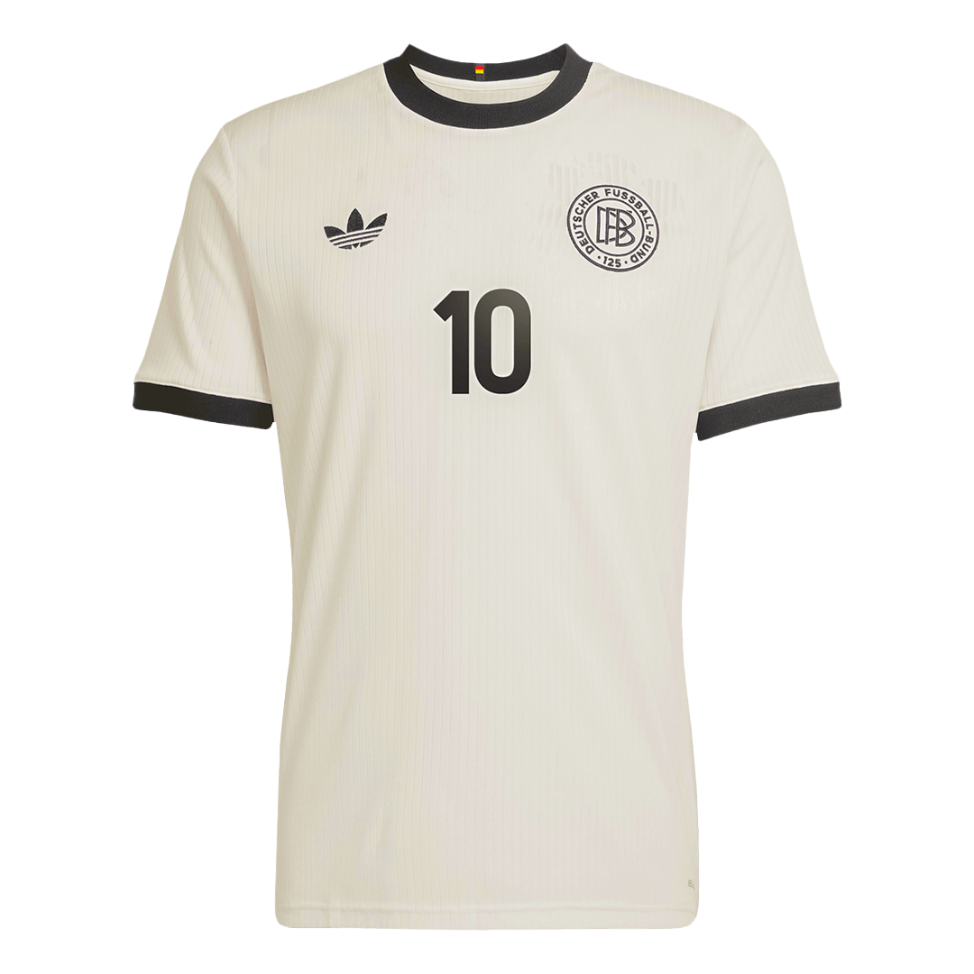 MUSIALA #10 Németország Futball Mez 2025 Fehér