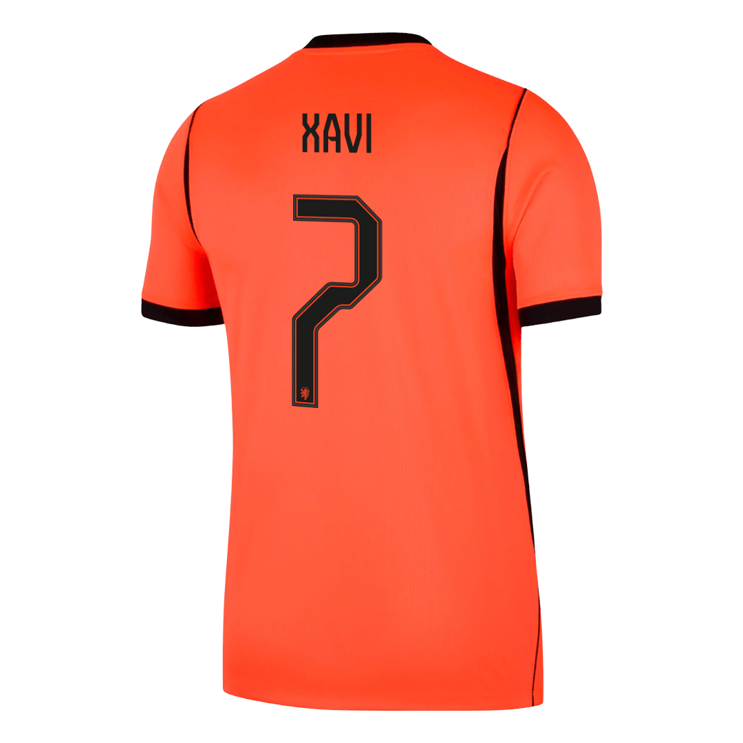 XAVI #7 Hollandia Hazai Mez 2026 Narancs