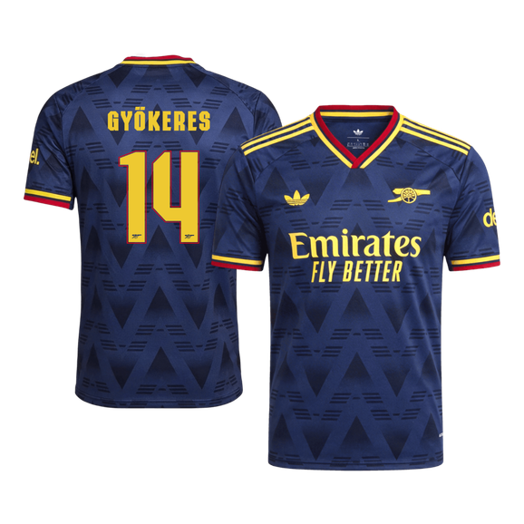 GYÖKERES #14 Arsenal Játékos Verzió Idegenbeli Mez 2026/27 - UCL