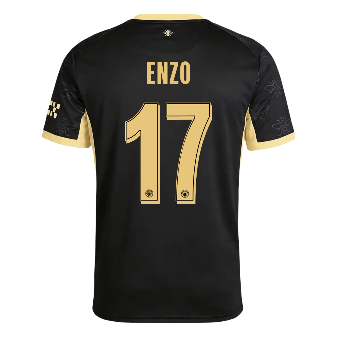ENZO #17 Manchester City Idegenbeli Mez 2026/27 Fekete