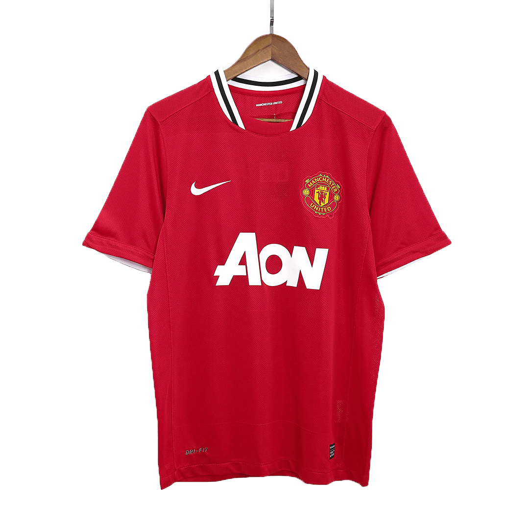 Manchester United Hazai Retro Futball Mez 2011/12 Piros