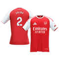 SALIBA #2 Arsenal
 Otthon Futball Mez 2025/26 Piros
