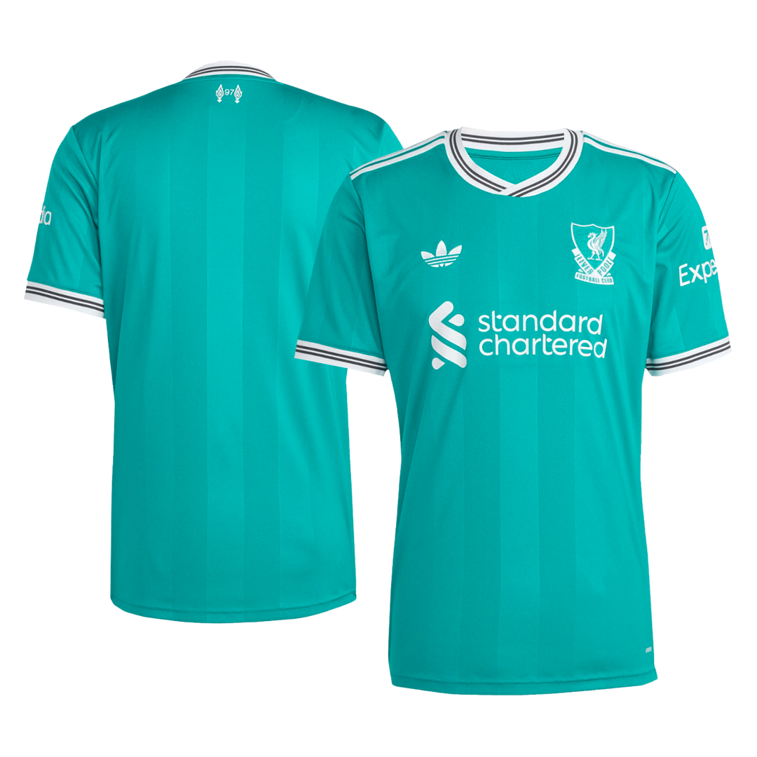 Liverpool Harmadik Mez Szett (Mez+Nadrág) 2025/26 Zöld