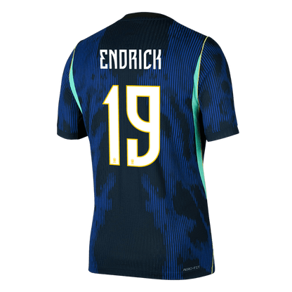 ENDRICK #19 Brazília Játékos Verzió Idegenbeli Mez Világbajnoki 2026