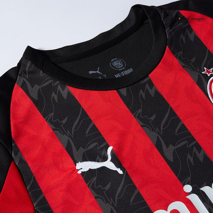 MODRIĆ #14 AC Milan Otthoni Soccer Mez 2025/26 Piros&Fekete