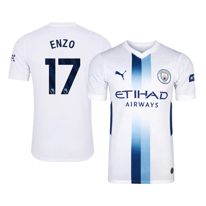 ENZO #17 Manchester City Harmadik Mez 2026/27 Fehér