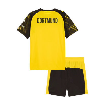 Borussia Dortmund Gyerek Hazai Mez Készlet(Mez+Nadrág) 2025/26 Sárga