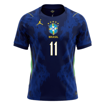 RAPHINHA #11 Brazília Idegenbeli Mez 2026 Sötétkék