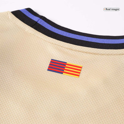 LAMINE YAMAL #10 Barcelona 
 Idegen 
 Futball Mez 
2025/26 
 Sárga