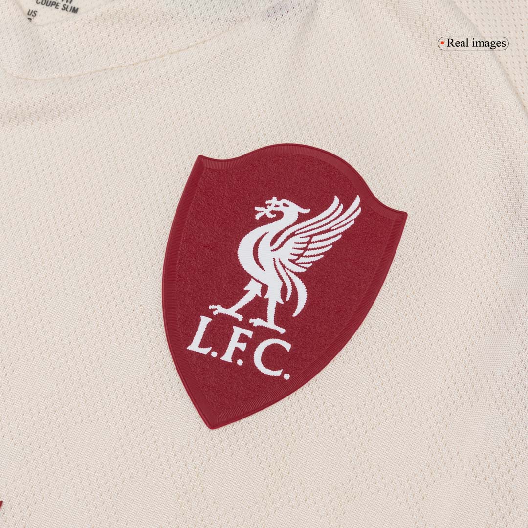 SZOBOSZLAI #8 Liverpool Játékos Idegenbeli Mez 2025/26 Fehér