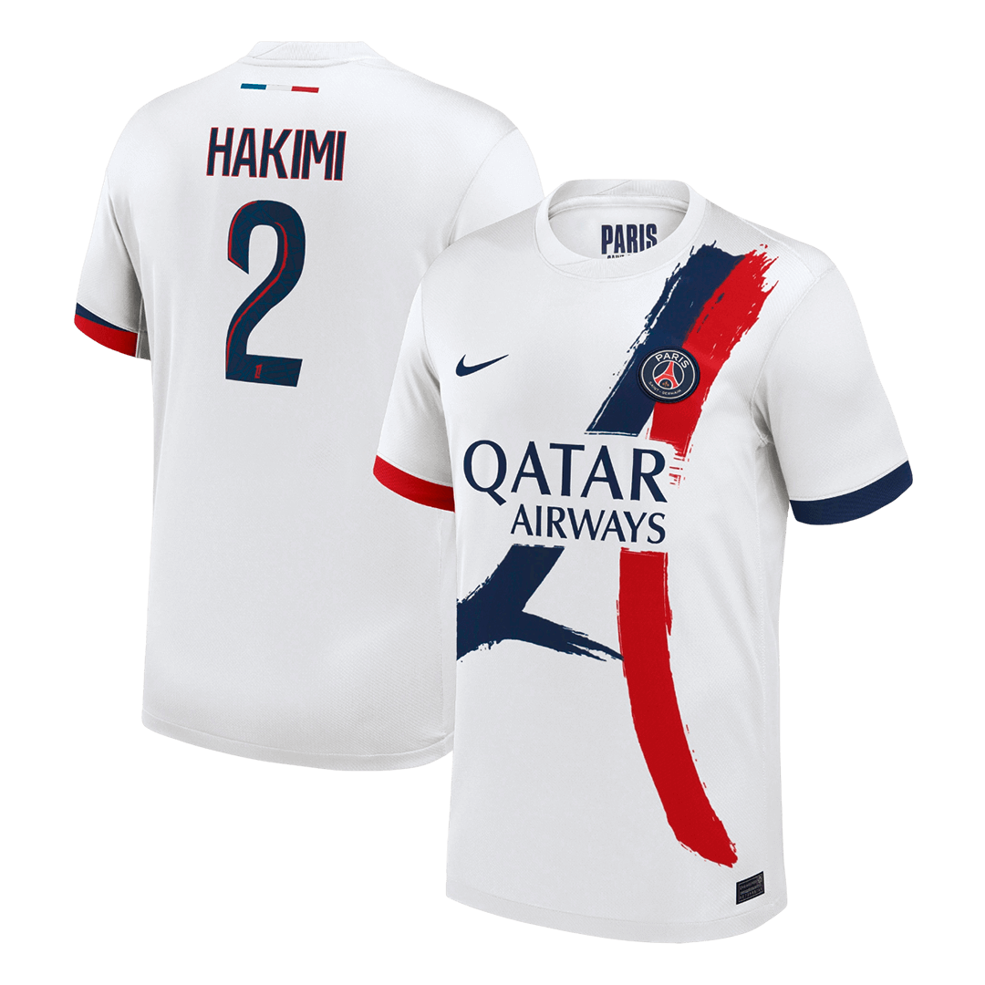 HAKIMI #2 PSG Idegenbeli Mez 2025/26 Fehér