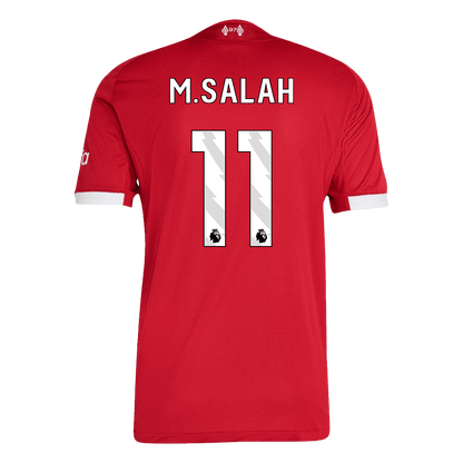 M.SALAH #11 Játékos Liverpool Otthon Soccer Mez 25/26 Piros