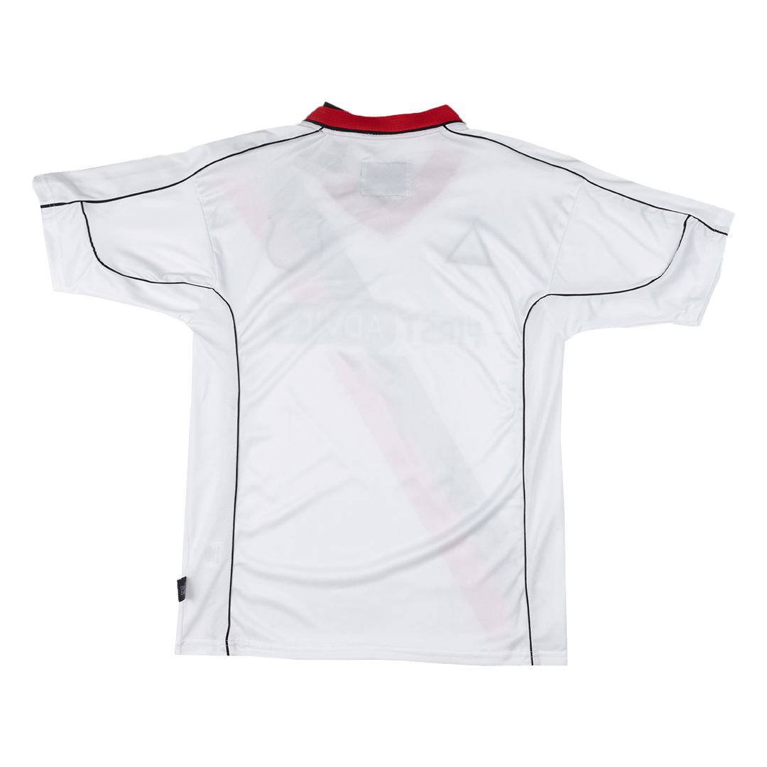 Manchester City Idegenbeli Retro Futball Mez 2002/03 Fehér