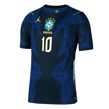 NEYMAR JR. #10 Brazília Játékos Verzió Idegenbeli Mez Világbajnoki 2026