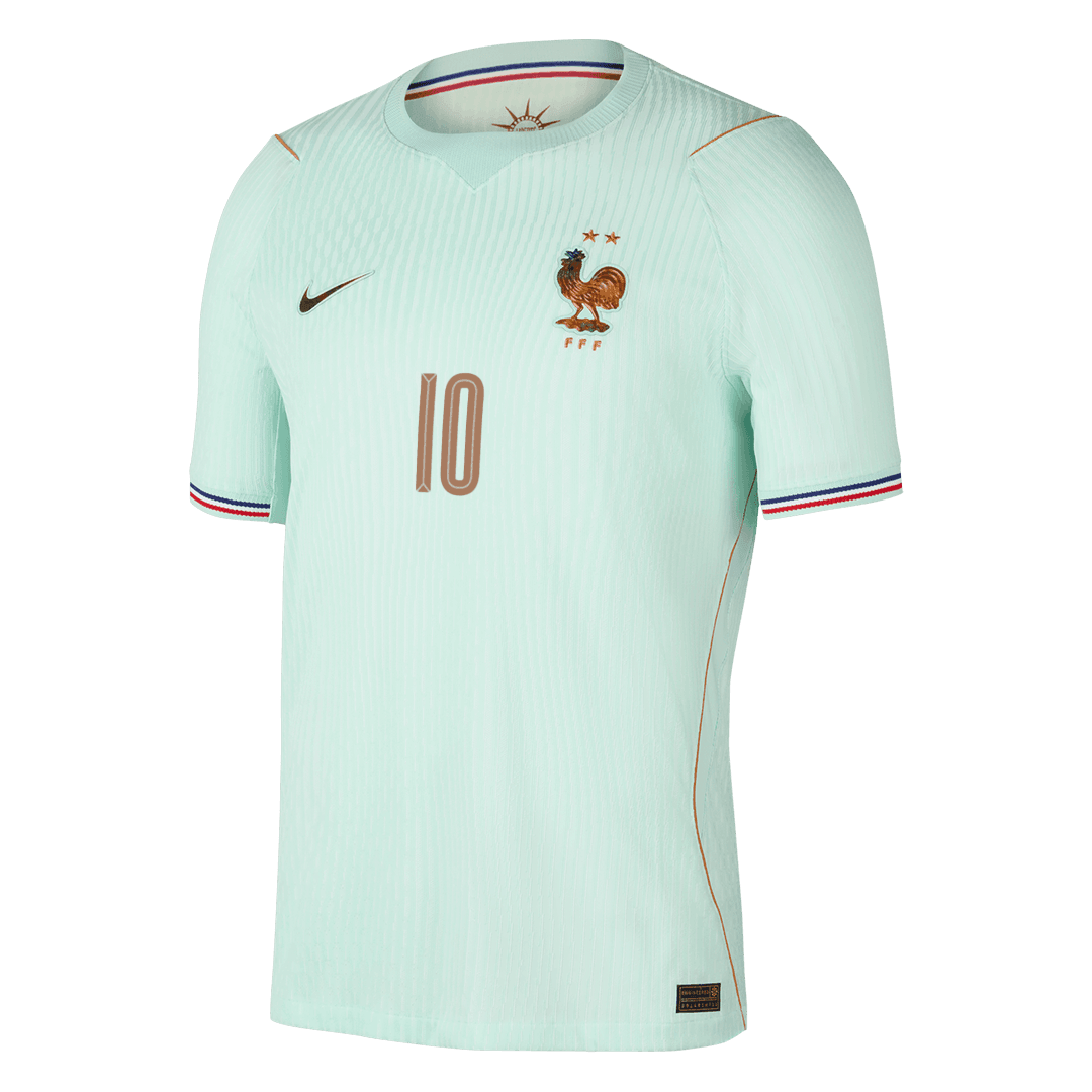 MBAPPE #10 Franciaország Játékos Verzió Idegenbeli Mez Világbajnoki 2026 Zöld