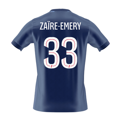 ZAïRE EMERY #33 PSG Hazai Futball Mez 2025/26 Sötétkék
