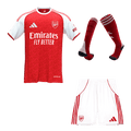 Arsenal Otthon Mez Szett (Mez + Nadrág + Zokni) 2025/26-Piros