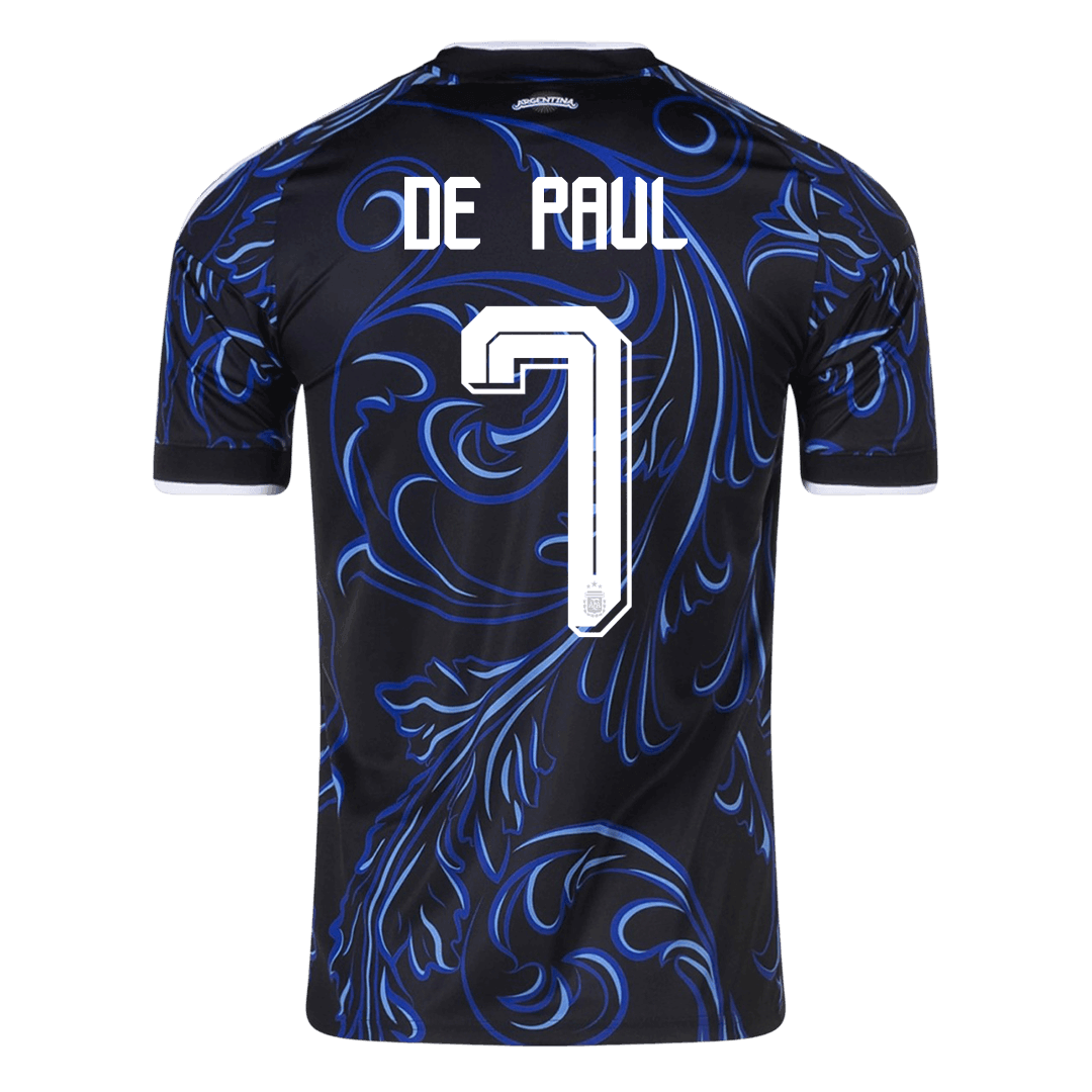 DE PAUL #7 Argentína Idegenbeli Mez 2026 Fekete