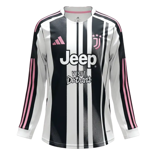 Juventus Hazai Hosszú Ujjú Mez 2025/26
