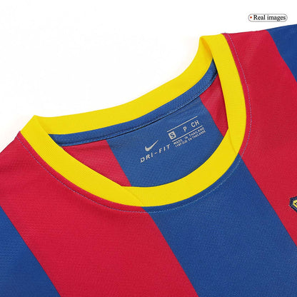 Barcelona Hazai Retro Futball 2010/11 Piros&Kék