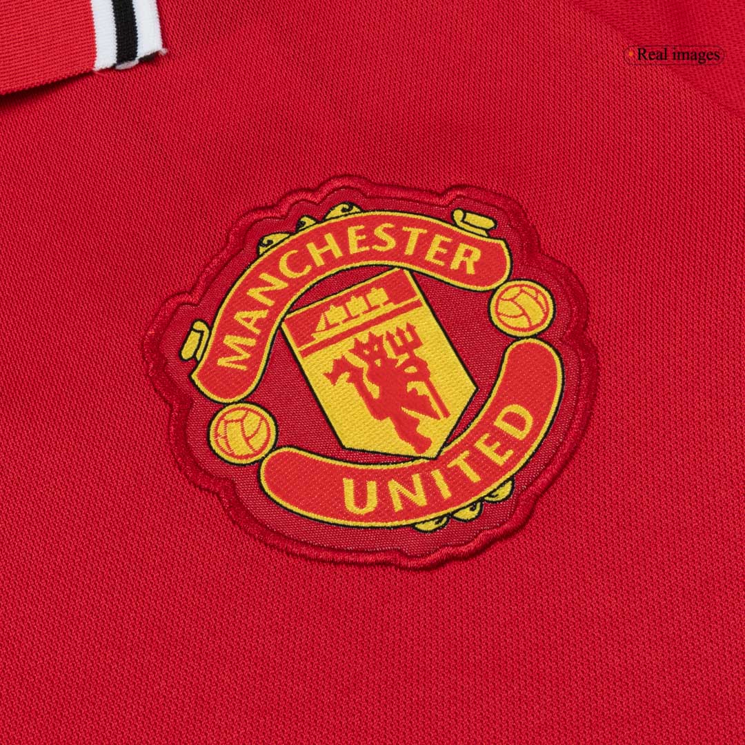 B.FERNANDES #8 Manchester United Hazai Mez 2026/27 Piros