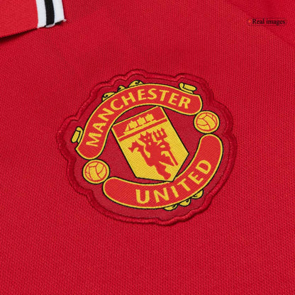 B.FERNANDES #8 Manchester United Hazai Mez 2026/27 Piros