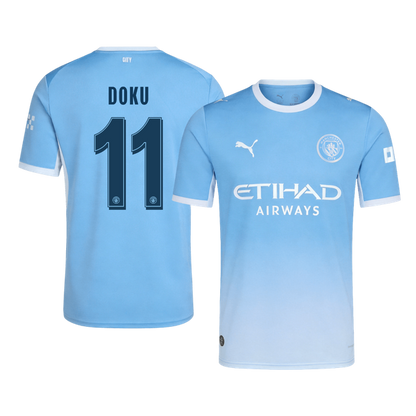 DOKU #11 Manchester City Hazai Mez 2026/27 Kék