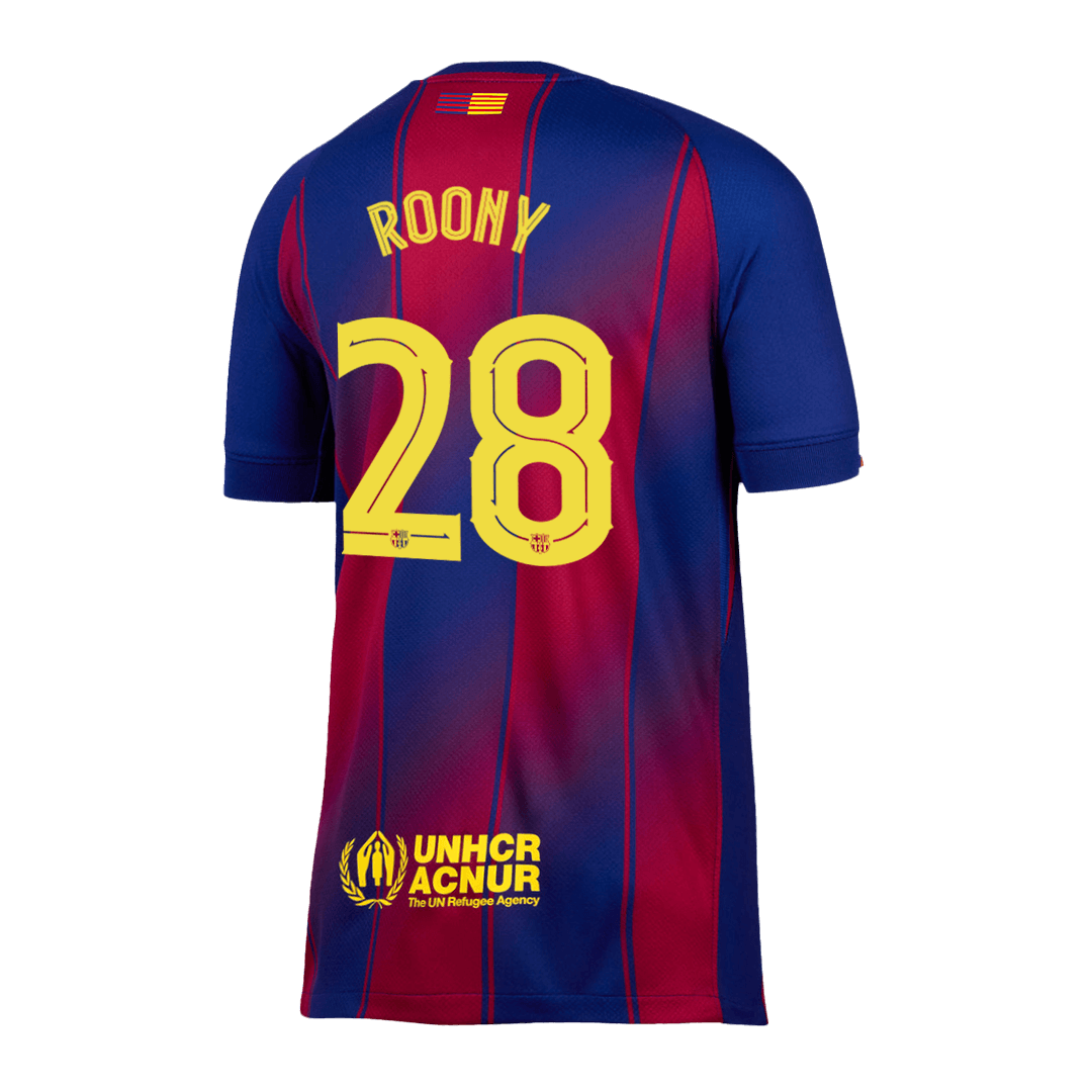 ROONY #28 Barcelona
 Otthon - UCL Futball Mez 2025/26