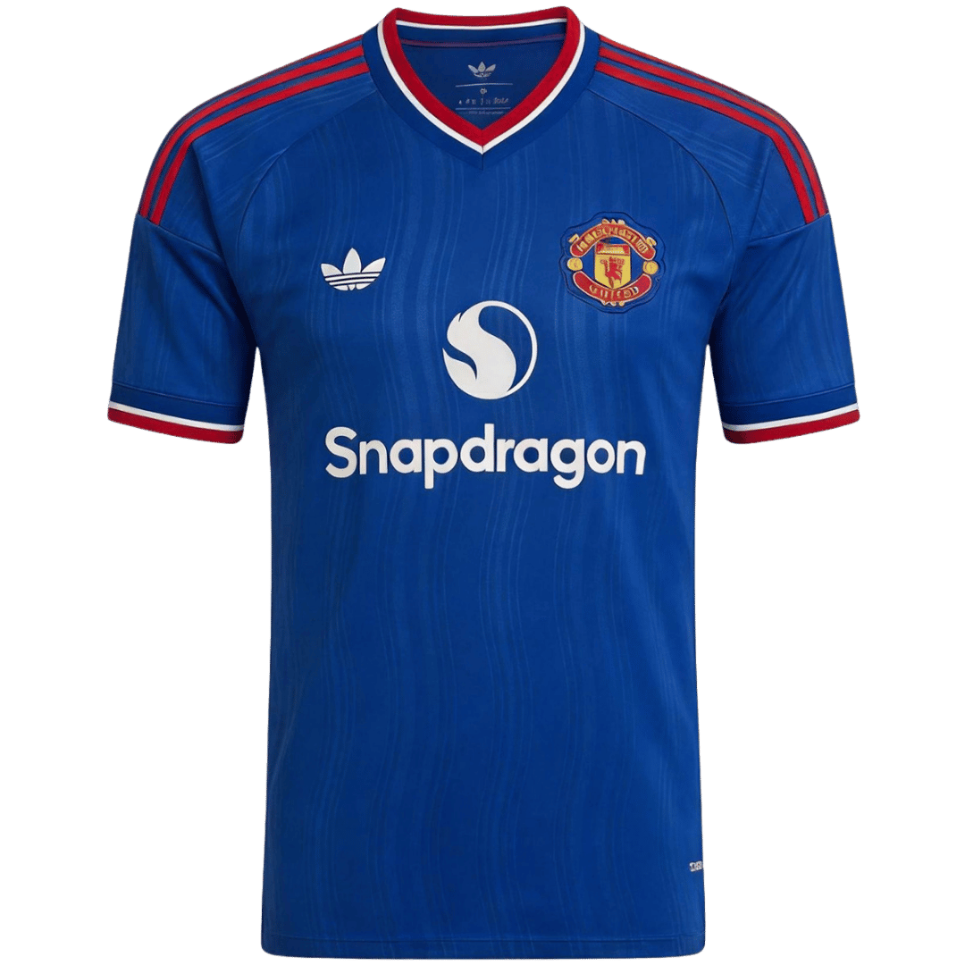 Manchester United Idegenbeli Mez 2026/27 Kék