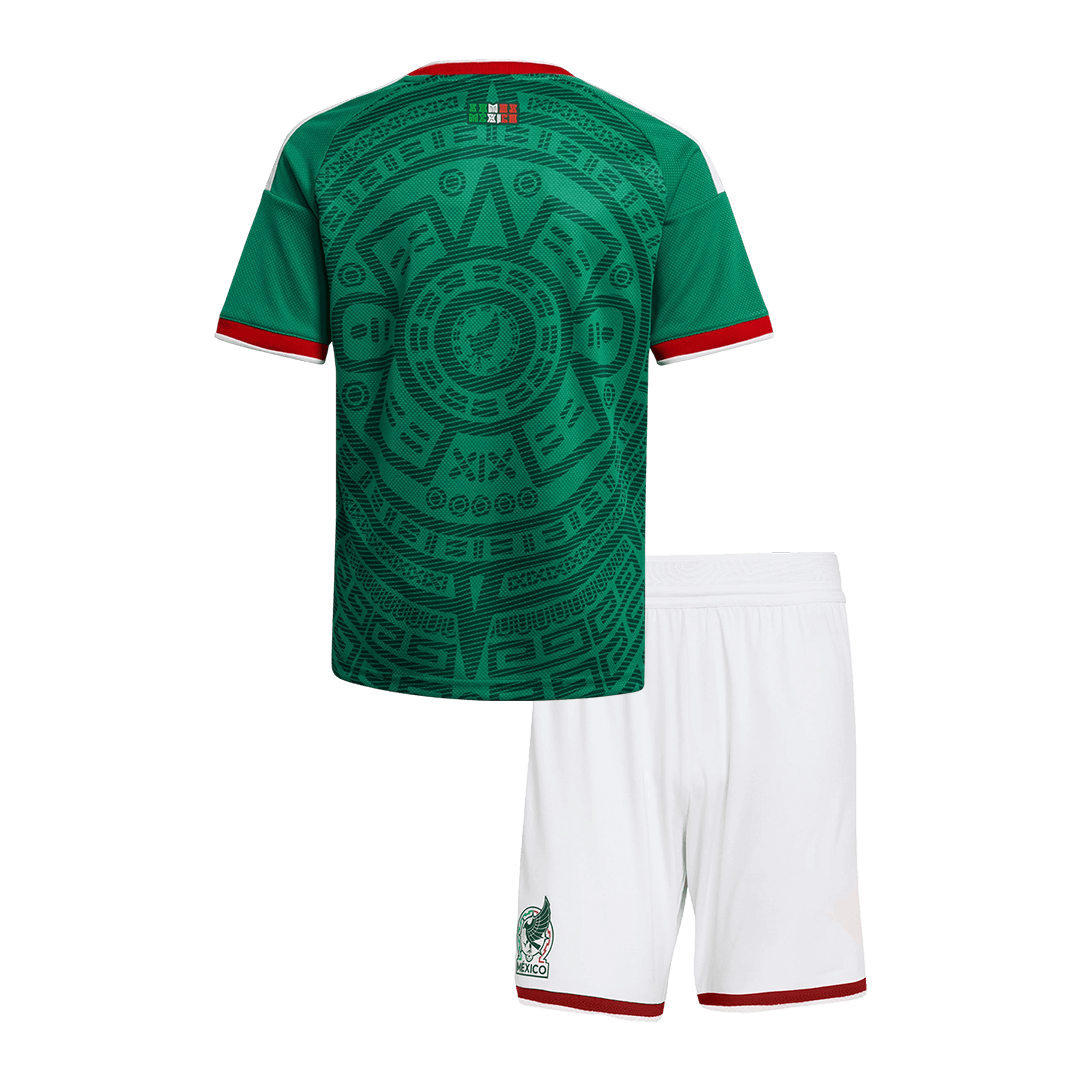 Mexikó Gyerek Hazai Mez Készlet(Mez+Nadrág) 2025/26 Zöld