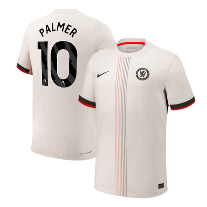 PALMER #10 Játékos Chelsea Idegenbeli Soccer Mez 2025/26 Fehér