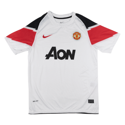 Manchester United Idegenbeli Retro Futball Mez 2010/11 Fehér 2025/26