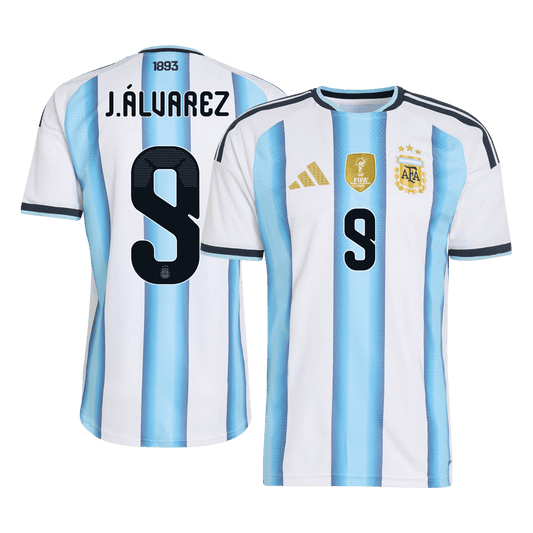 J.ÁLVAREZ #9 Argentina Játékos Verzió Hazai World Cup Mez 2026