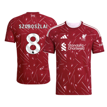 SZOBOSZLAI #8 Liverpool Hazai Futball 2026/27 Piros