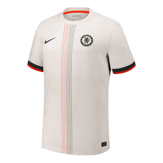 Játékos Chelsea Idegenbeli Soccer Mez 2025/26 Fehér